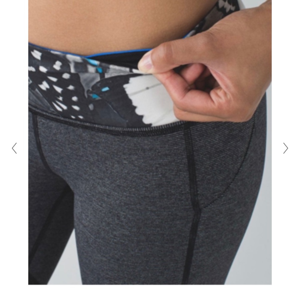 Lululemon wee space pace rival crop legging
